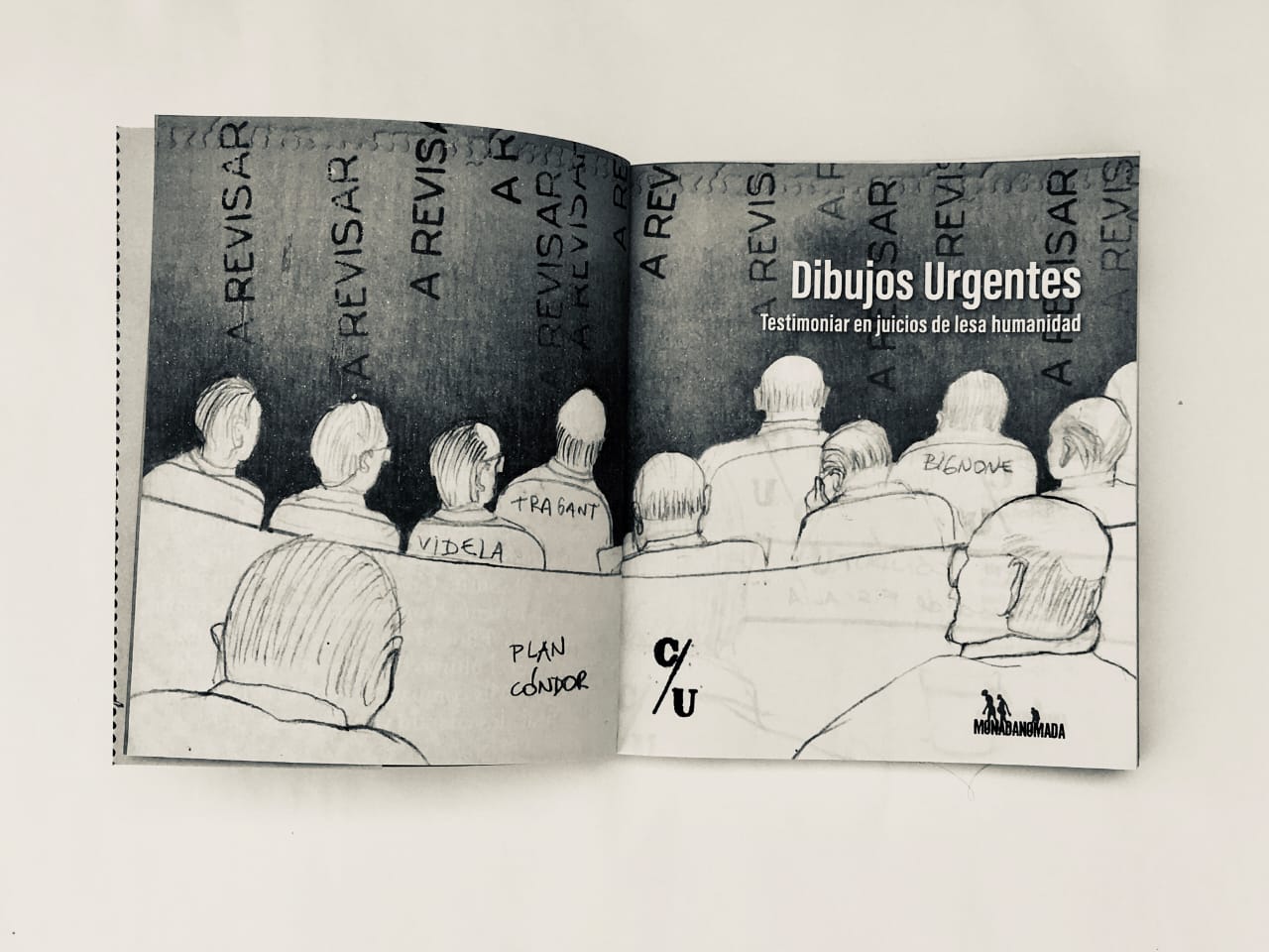 “Dibujos Urgentes. Testimoniar en juicios de lesa humanidad”: un libro con Memoria, Verdad y Justicia