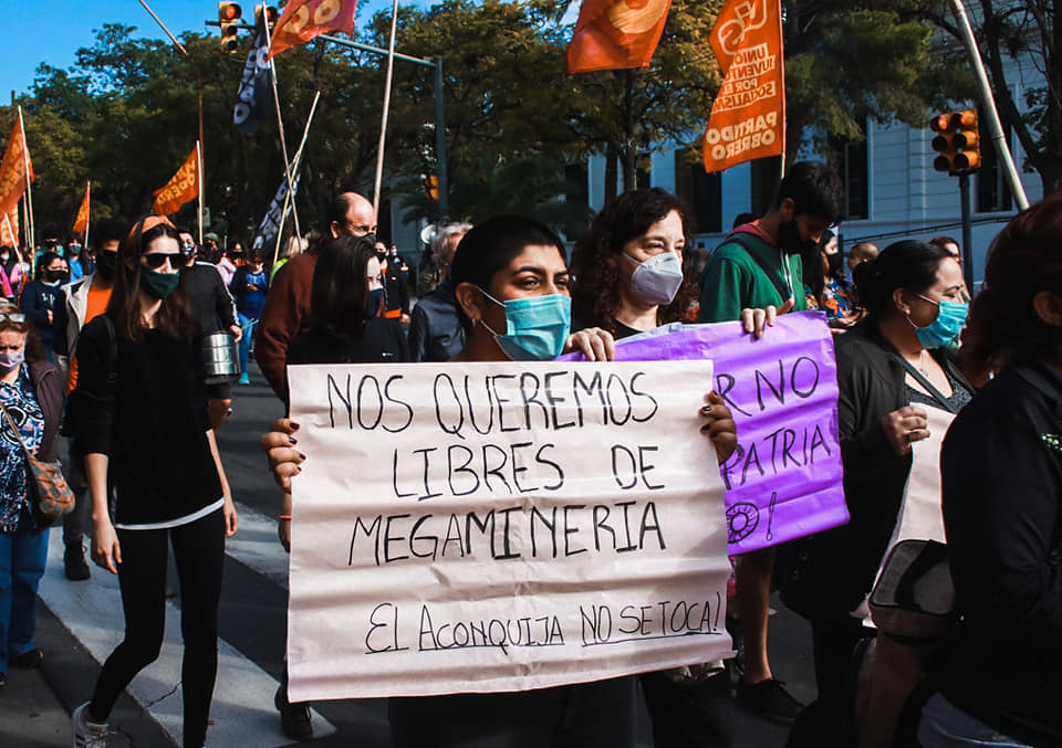 Libres de megamineria Foto Facebook El valle en movimiento Maria Josefina Severino Maria Josefina Severino