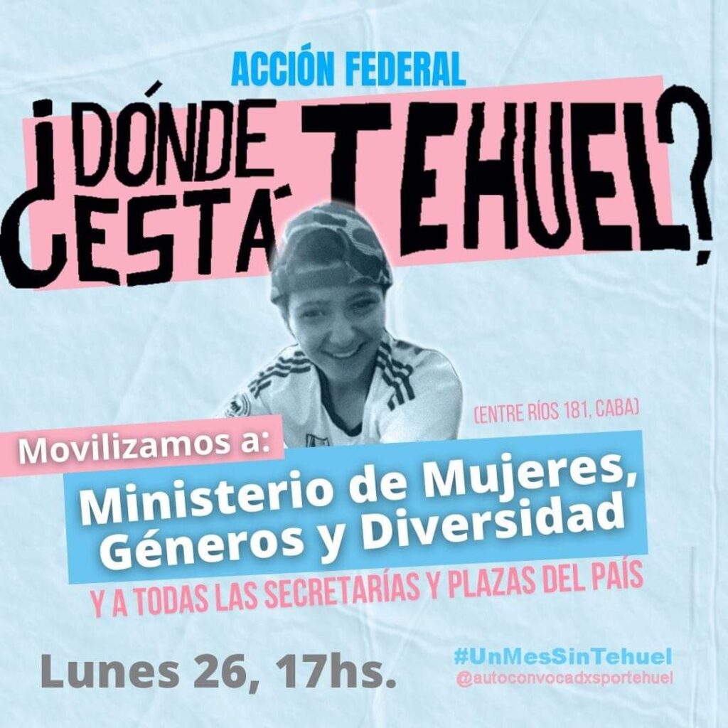 convocatoria movilizacion instagram autoconvocadxs por tehuel Romina Natalia