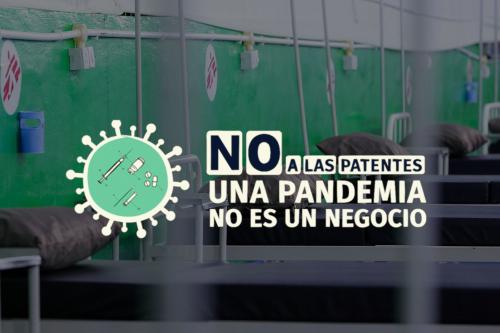 no a las patentes en pandemia Rocio Amil