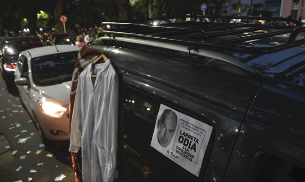 Bocinazo «por la salud y la vida» en jefatura de Gobierno Porteño