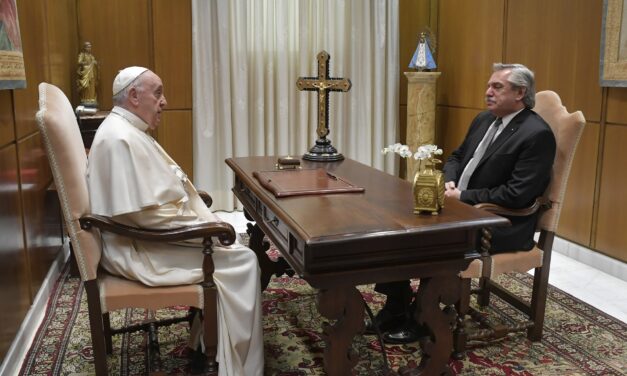 Encuentro entre Alberto Fernández y el Papa Francisco
