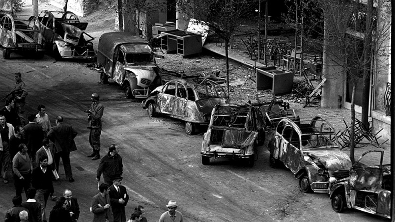 Las calles de Cordoba durante la manifestación