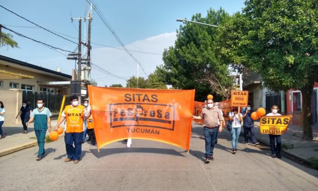 Reclamos por descuentos al personal de salud en Tucumán