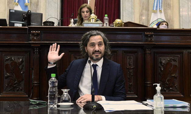 Informe del Jefe de Gabinete de Ministros Santiago Cafiero
