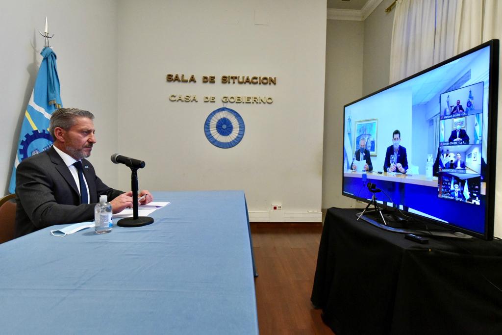 Mariano Arcioni Gobernador de Chubut. Foto @gobiernochubut