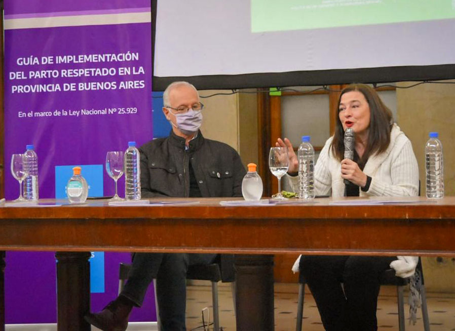 Presentación de la Guía de Parto Respetado 2 Ministerio mujer twitter editado Yasmina Alejandra Pose Andrada
