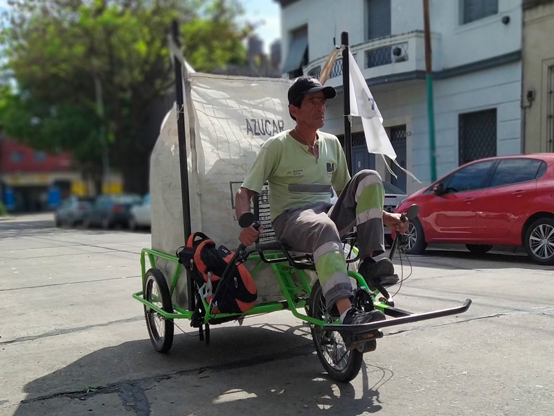 TORKY Vehiculo para recolectores de carton 2 Credito Torky Mobility Periodismo Franco