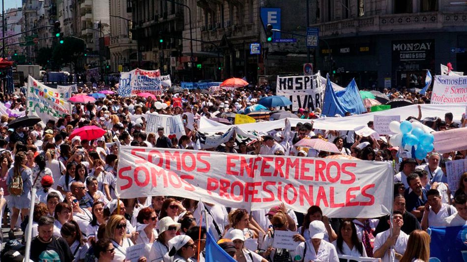 Movilización de enfermeres