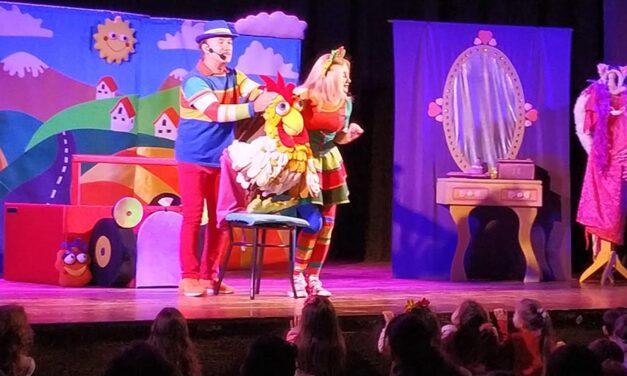El Dúo Tiempo de Sol en el teatro para les niñes