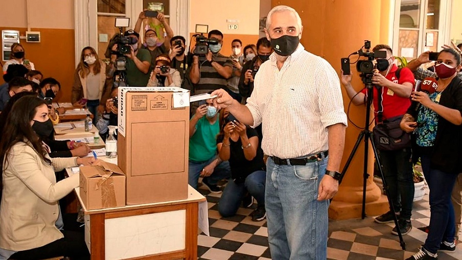 Fabian Rios candidato Frente Corrientes de Todos TELAM