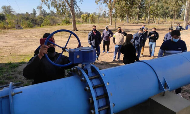 Chaco: finalizaron las pruebas de tuberías para el transporte de agua a Charata