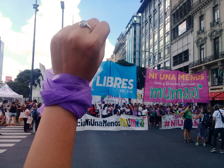 Acto políticas feministas y diverses-disidentes