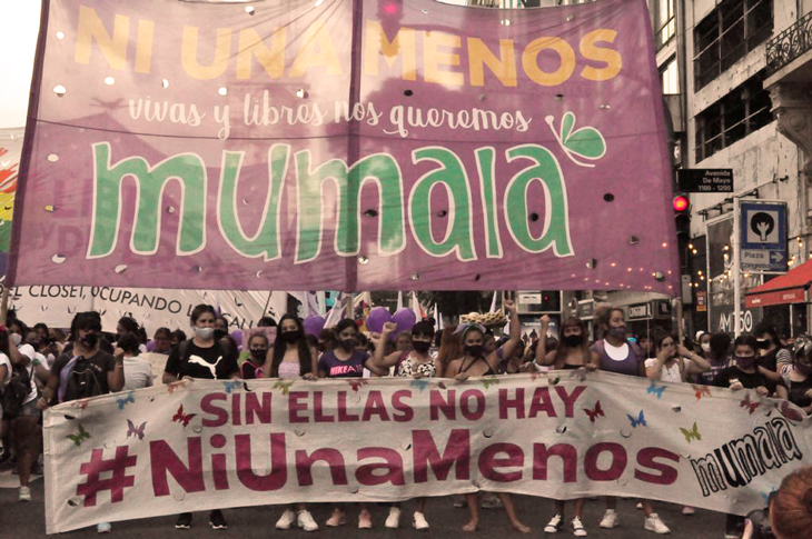 Acto políticas feministas y diverses-disidentes