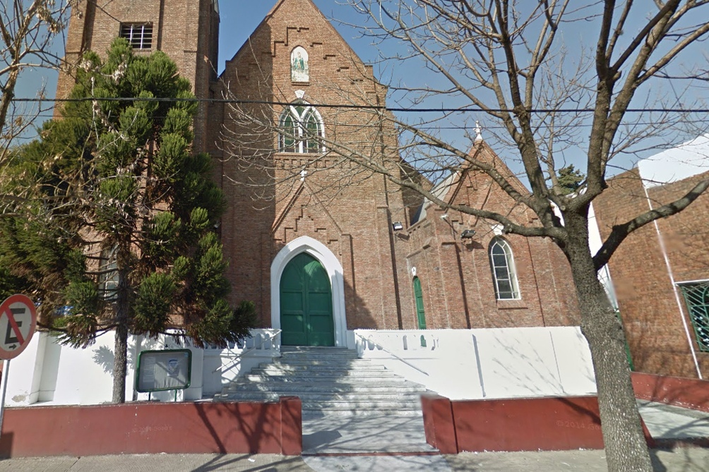 La iglesia San Patricio en Belgrano. Foto Telam
