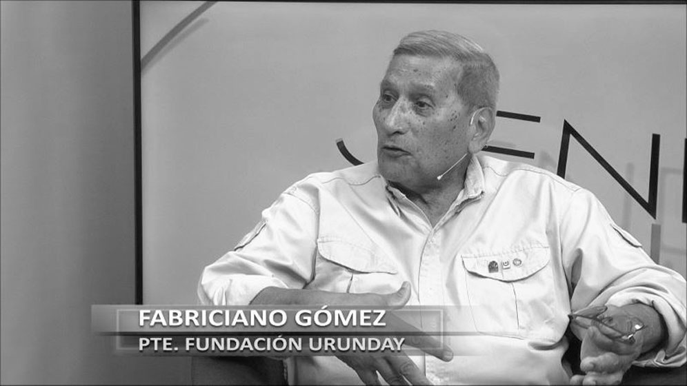 Foto 1 presidente de la fundacion Urunday institucion de darle vida a las competencias internacionales de la bienal de arte. Credito ChacoDiaporDia. Bruno Zamparo