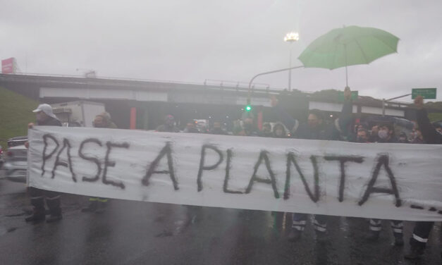 Paro y concentración de trabajadores de Naturgy Ban