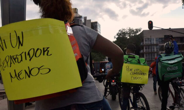 Ni Un Repartidor Menos, la agrupación de les trabajadores de delivery