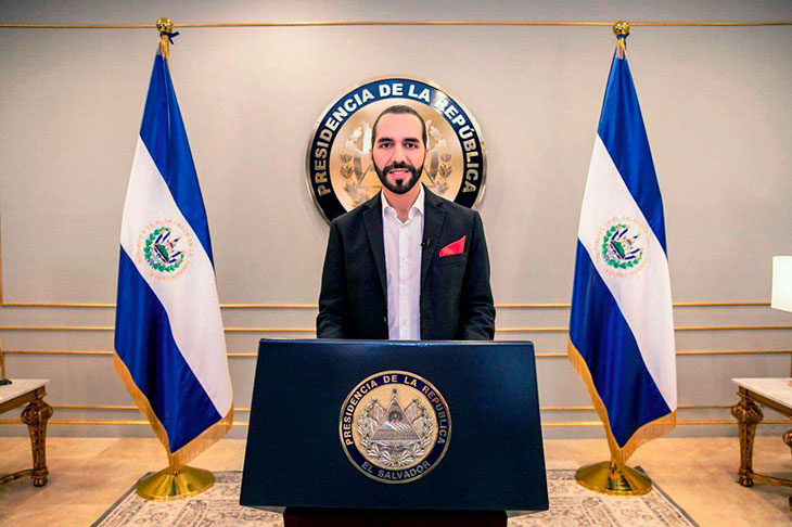 Presidencia de Republica del Salvador ine mazzara