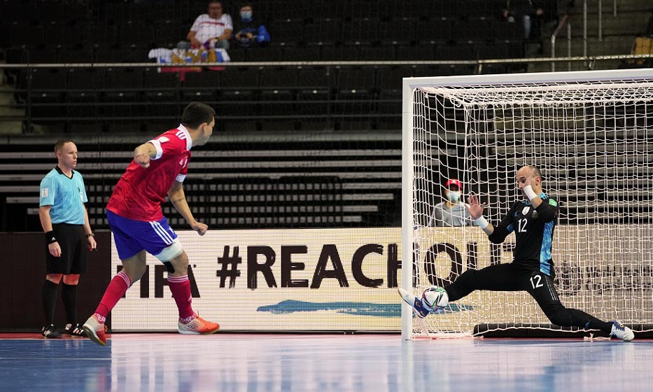 Rotacion en los penales Mundial de Futsal 2021 RedBoing destacada