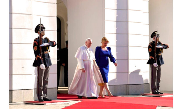 El Papa Francisco habló a Europa desde Eslovaquia