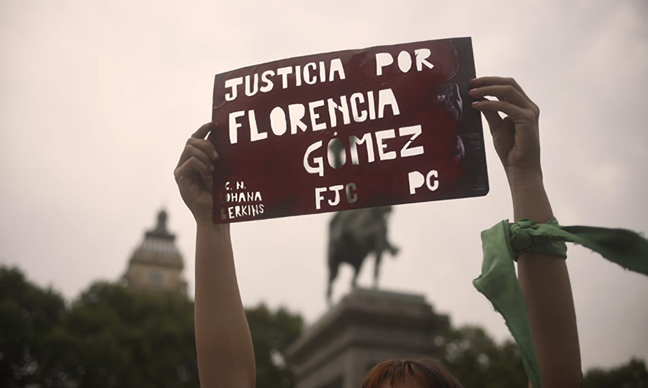 Femicidio María Florencia Gómez