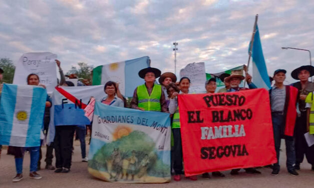 Salta: familias campesinas se movilizan para reclamar el fin de los desalojos