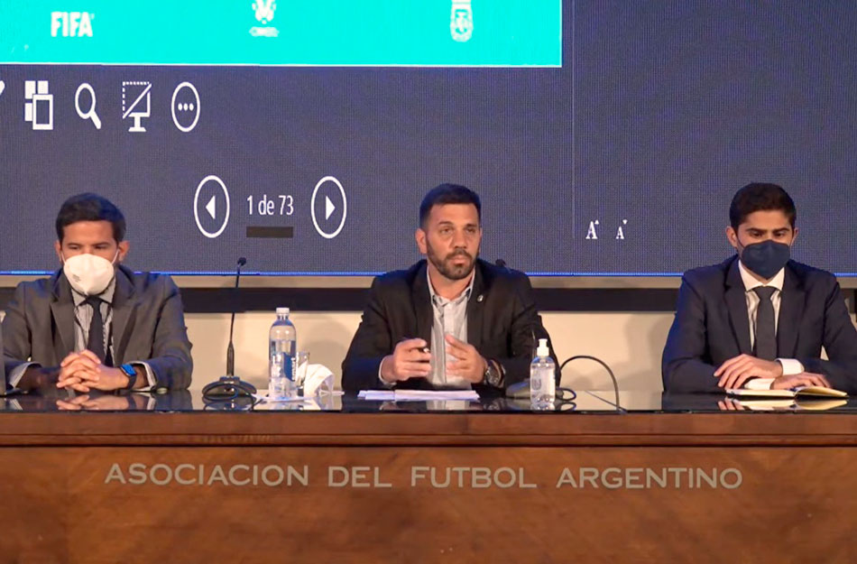 CUERPO2 Presentacion del reglamento de licencias de AFA sobre el Futbol Femenino Fuente AFA