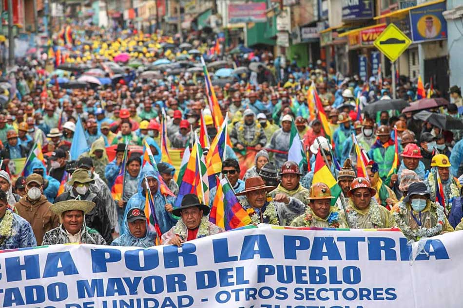 Marcha por la Patria