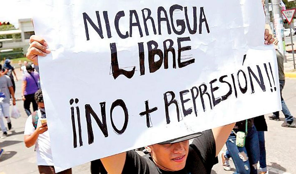 ONGs sobre represion en Nicaragua ALEXANDRA BARRETO ABC