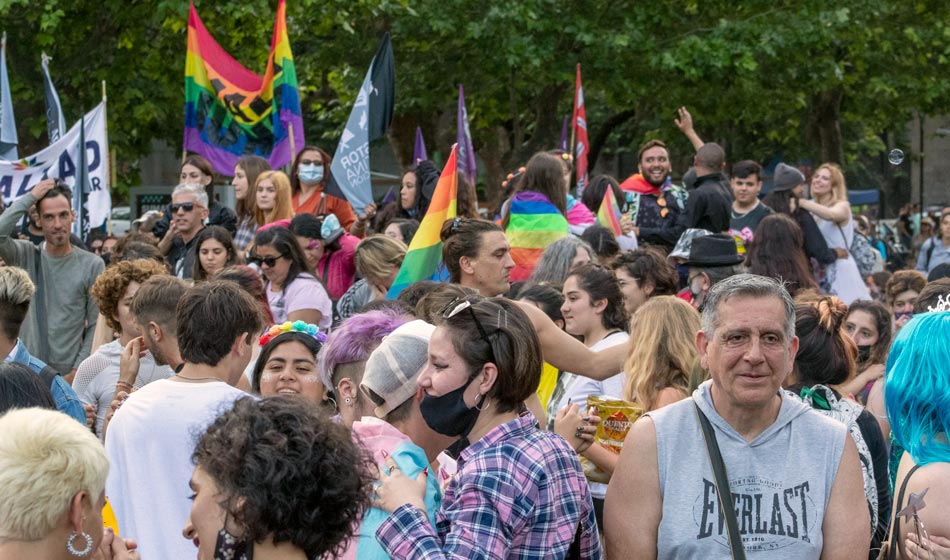 Marcha del Orgullo LGBTIQ+ en Mar del Plata