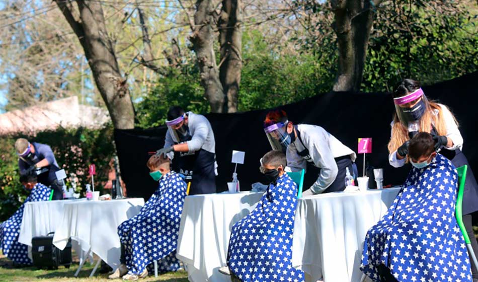 Expo de barbería y belleza a beneficio de comedores