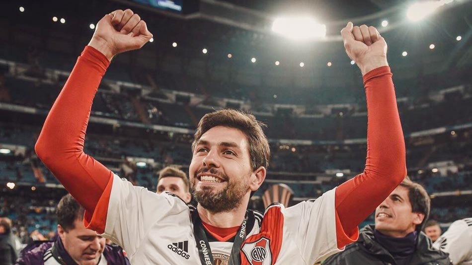 Germán Lux se despidió de River Plate