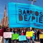 La Plata: Barrios de Pie reclamó por trabajo y alimentos