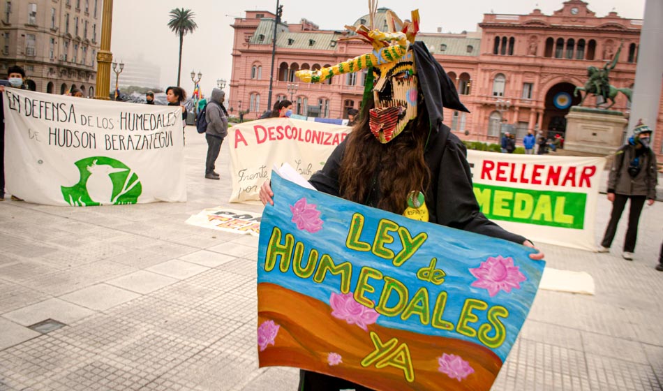 Corrientes desastre ecológico