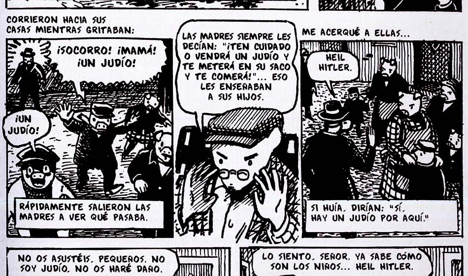 Creditos Dibujo y Guion Art Spiegelman