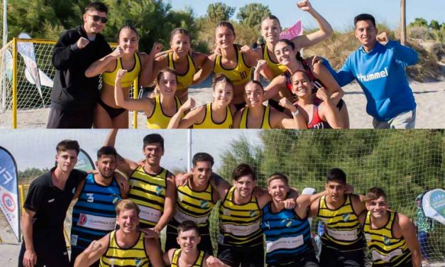 Sol de Mayo e IFES se consagraron en la Copa Argentina de Beach Handball