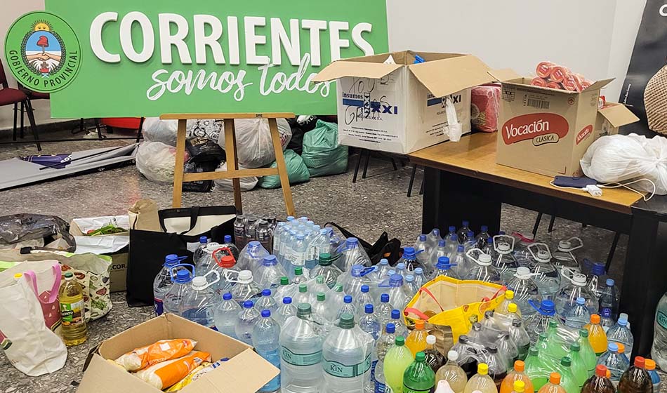 Donaciones a Corrientes