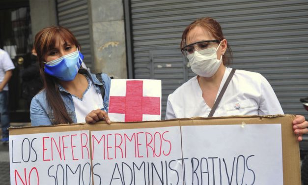 CABA: Cansades del ninguneo de Larreta, enfermeres van a paro por un salario digno