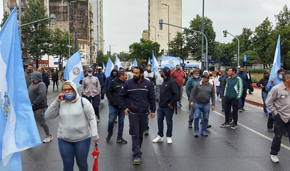 Movilización Luz y Fuerza CABA