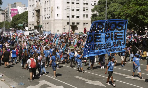 Sin acampe pero con marchas: organizaciones sociales continúan su plan de lucha