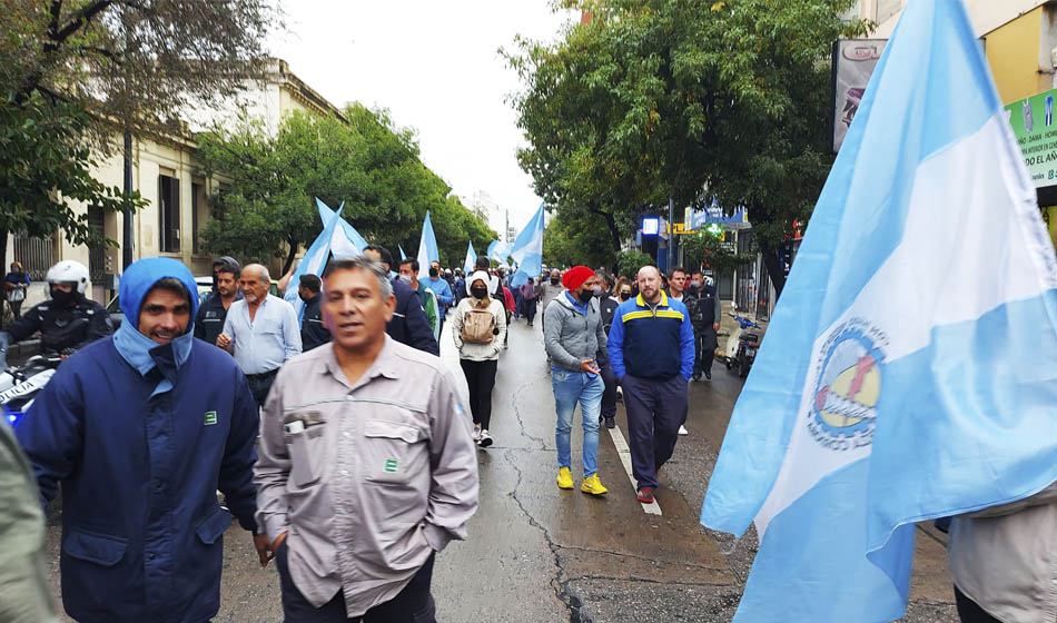 Movilización Luz y Fuerza CABA