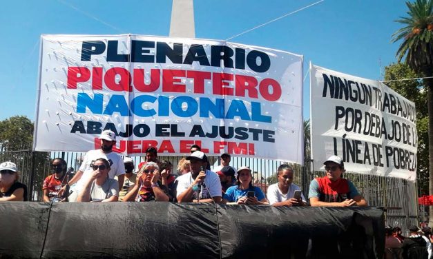 Silvia Saravia: «El Plenario de la Unidad Piquetera votó por unanimidad un Plan de Lucha ante la profundización del ajuste»