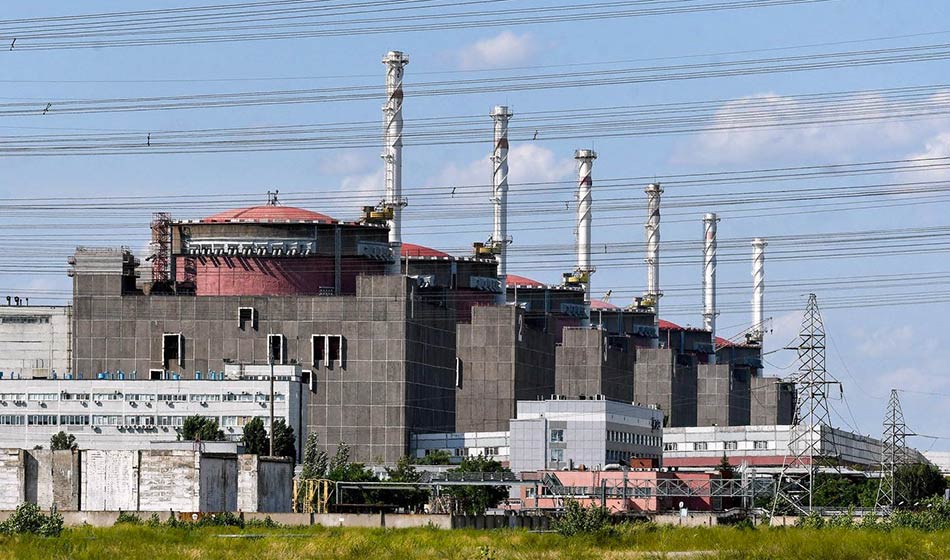 Ataque ruso provocó un incendio en la central nuclear de Zaporiyia 1 Zaporiyia