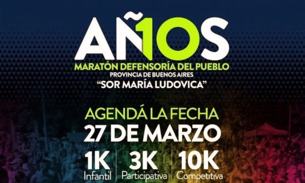 Solidaridad en las calles: 10ª Maratón Sor María Ludovica