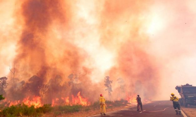 Incendios forestales en Corrientes, La Pampa y Córdoba