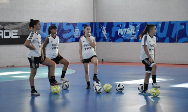 La Sub 17 femenina de futsal se prepara para los Juegos Sudamericanos