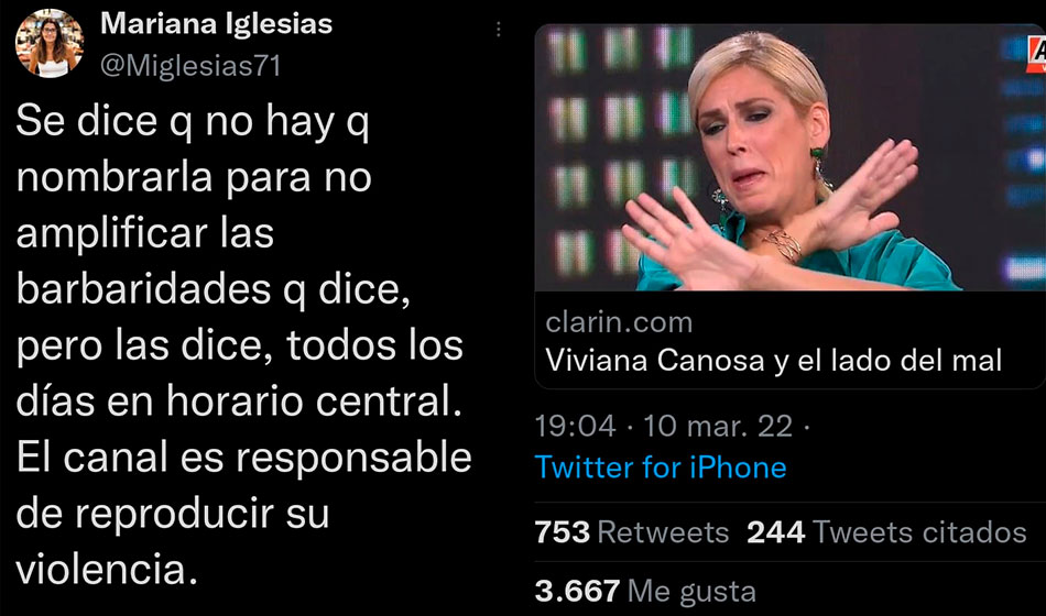 Twitter Mariana Iglesias