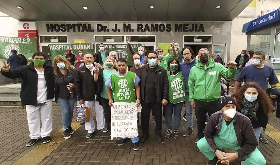 CABA: Les trabajadores de la salud convocan a un paro de 24 horas por el aumento salarial