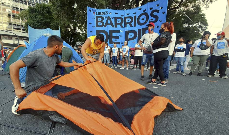 Acampe Barrios de Pie